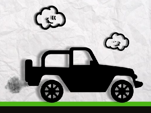 Paper Monster Truck Race game cover