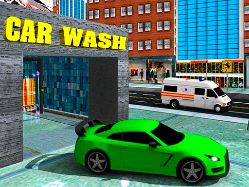 Sports Car Wash Gas Station game cover