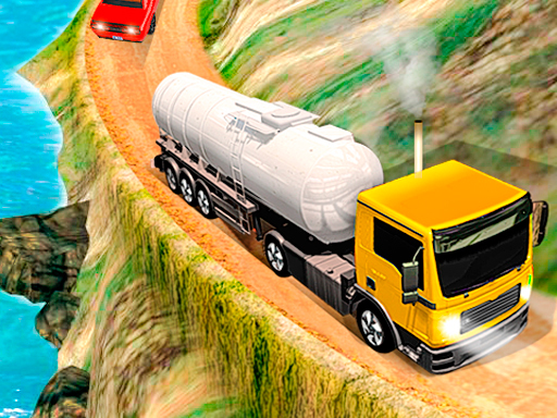 Offroad Oil Tanker Truck Drive game cover