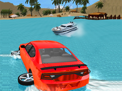 Water Slide Car Race game cover