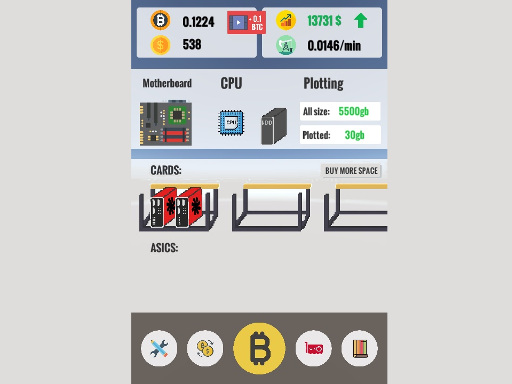 Bitcoin Clicker game cover