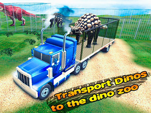 Transport Dinos To The Dino Zoo game cover