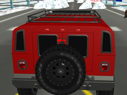 Snow Plow Jeep Driving game cover